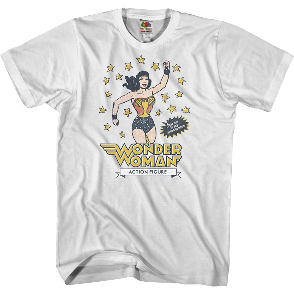 Action Figure Wonder Woman Tshirt